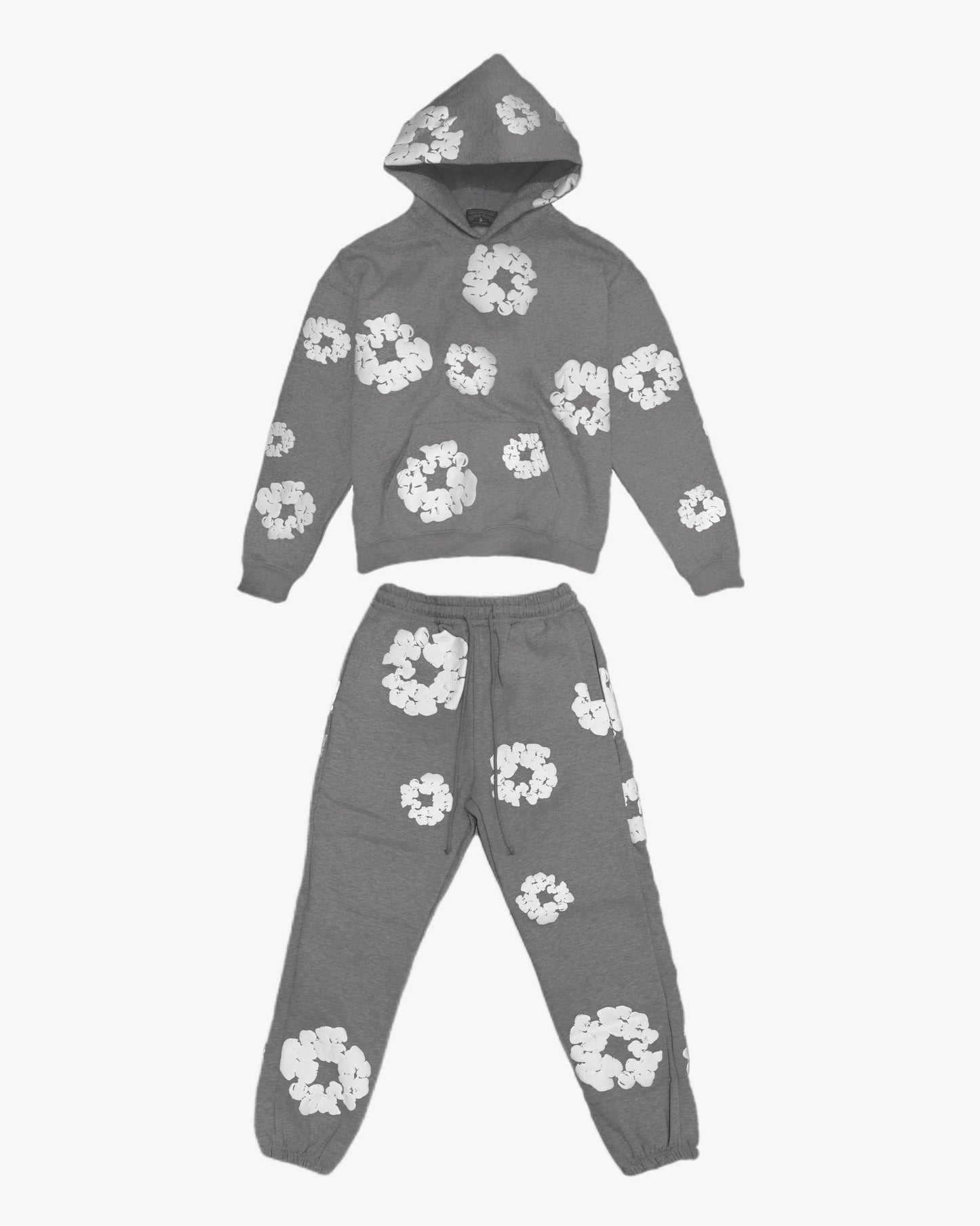 Denim Tears COTTON WREATH Grey Set